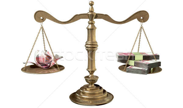 Inequality Scales Of Justice Income Gap China Stock photo © albund
