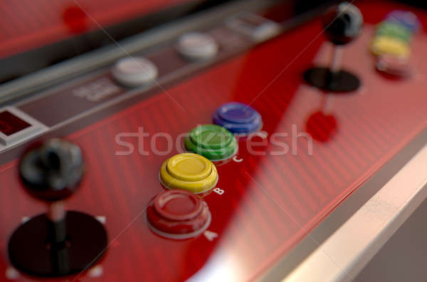 Arcade Control Panel  Stock photo © albund