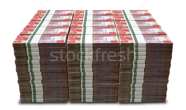 Hong Kong Dollar Notes Bundles Stack Stock photo © albund