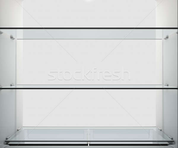 Fridge Interior Stock photo © albund