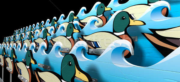 Get Your Ducks In A Row Stock photo © albund