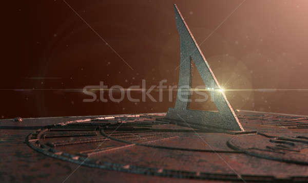 Sundial Lost In Time Stock photo © albund