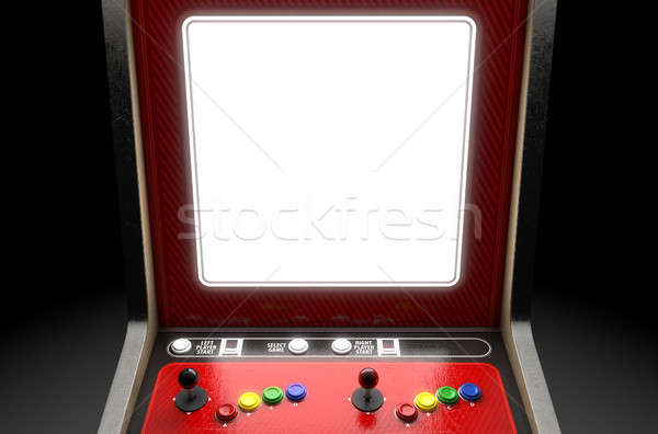Arcade Machine Screen Stock photo © albund