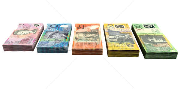 Australian Dollar Notes Collection Stock photo © albund
