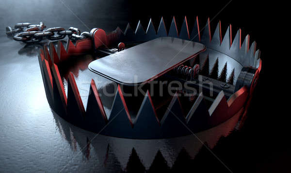 Animal Trap Dramatic Stock photo © albund