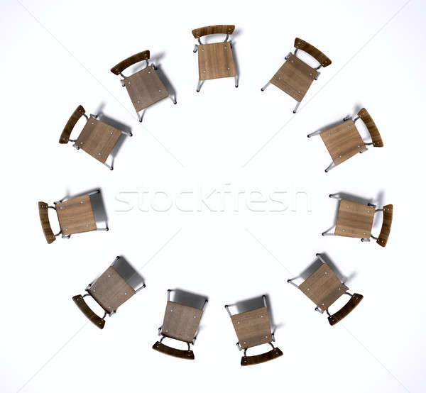 Group Therapy Chairs Stock photo © albund