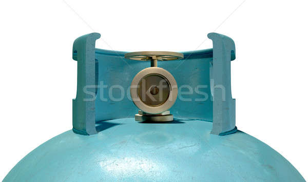 Gas Cylinder Valve Closeup Stock photo © albund