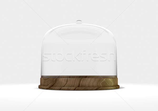 Glass Dome Display Case Stock photo © albund