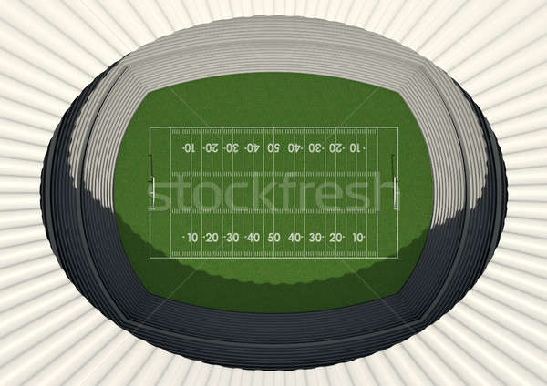 Football Stadium Day Stock photo © albund