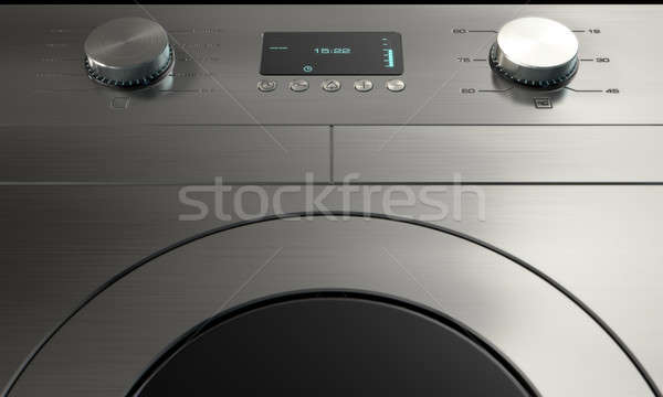 Modern Washing Machine Closeups Stock photo © albund