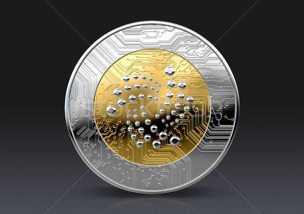Cryptocurrency Physical Coin Stock photo © albund