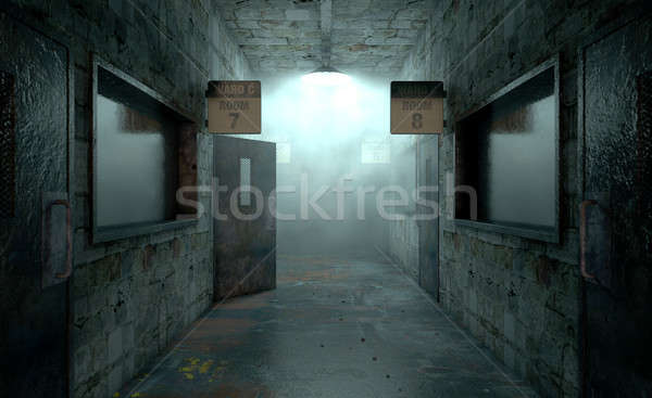 Mental Asylum Haunted Stock photo © albund