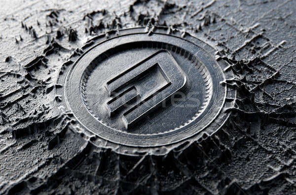 Cryptocurrency Casting Dash Stock photo © albund