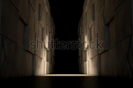 Stacked Boxes Warehouse Stock photo © albund