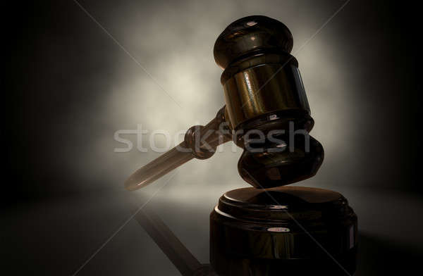 Justiţie ciocănel ciocan cupru Imagine de stoc © albund