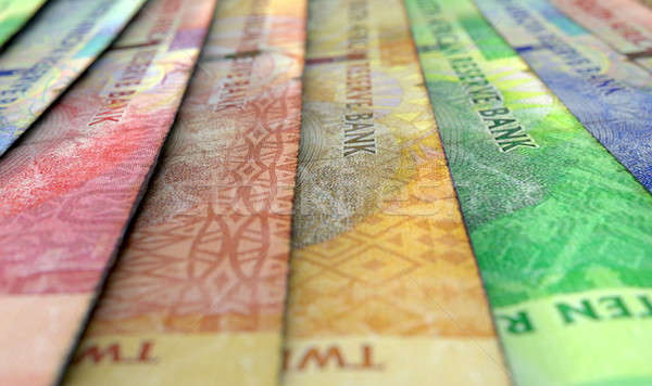 Lined Up Close-Up Banknotes Stock photo © albund