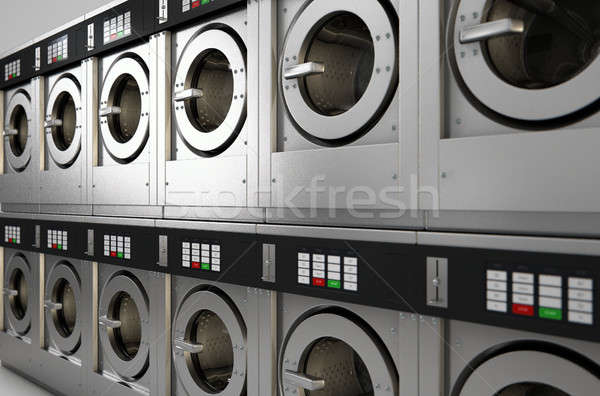 Industrial Washing Machine Stock photo © albund