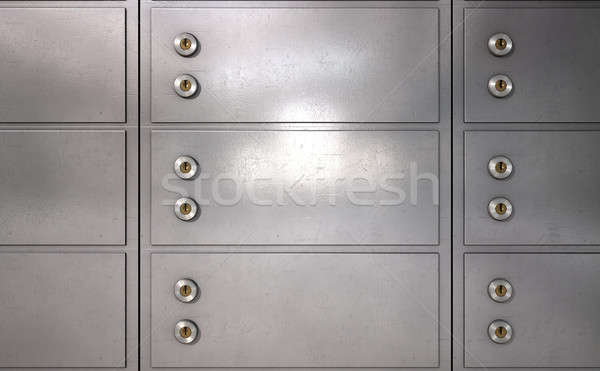 Safety Deposit Boxes Stock photo © albund