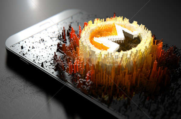 Monero Cloner Smartphone Stock photo © albund