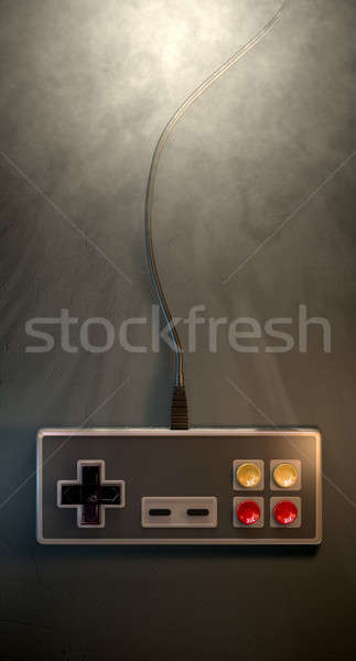 Vintage Gaming Controller Stock photo © albund