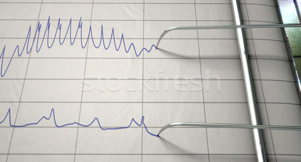 Lie Detector Test  Stock photo © albund