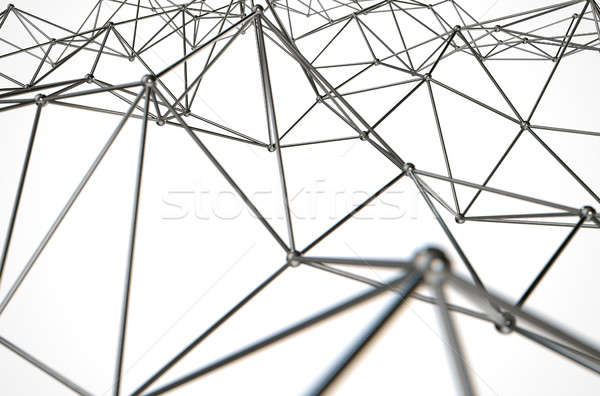 Atom Array Abstract Stock photo © albund