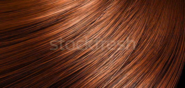 Hair Blowing Closeup Stock photo © albund