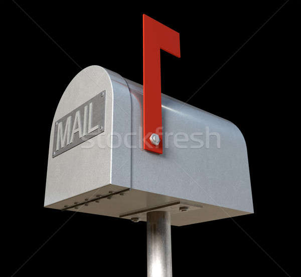 Oldschool Mailbox Stock photo © albund