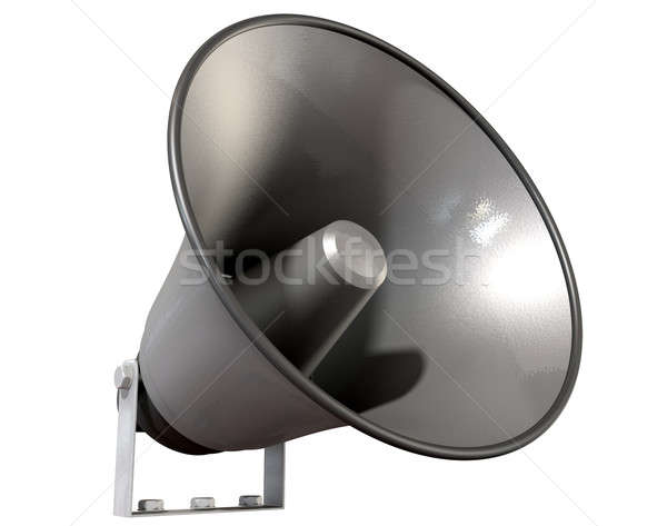 Horn Loudspeaker Perspective Stock photo © albund