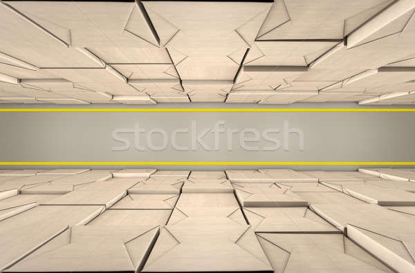 Stacked Boxes Warehouse Stock photo © albund