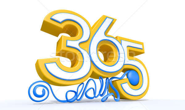 Three Hundred And Sixty Five Days Stock photo © albund