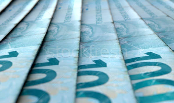 Lined Up Close-Up Banknotes Stock photo © albund