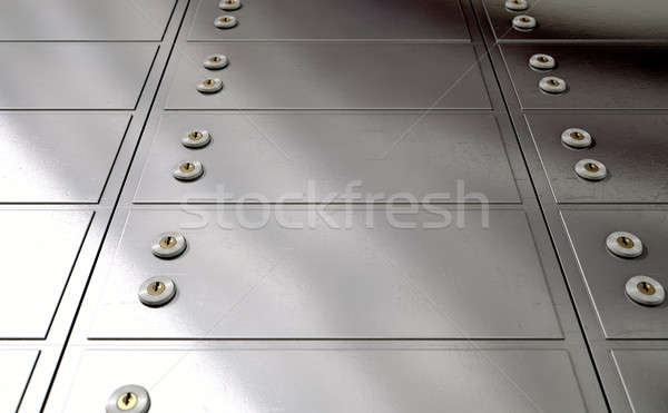 Stock photo: Safety Deposit Boxes
