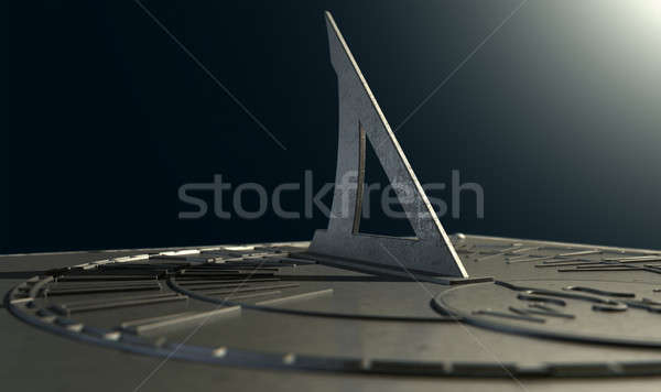 Sundial Lost In Time Stock photo © albund