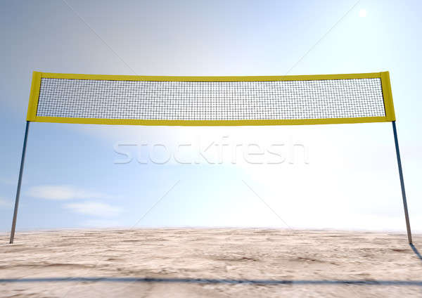 Volleyball Net Stock photo © albund