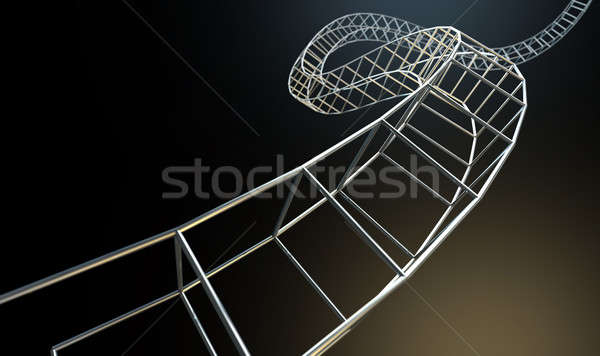 Abstract Contruction Spiral Stock photo © albund