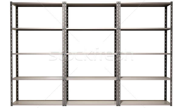 Warehouse Shelves Front  Stock photo © albund