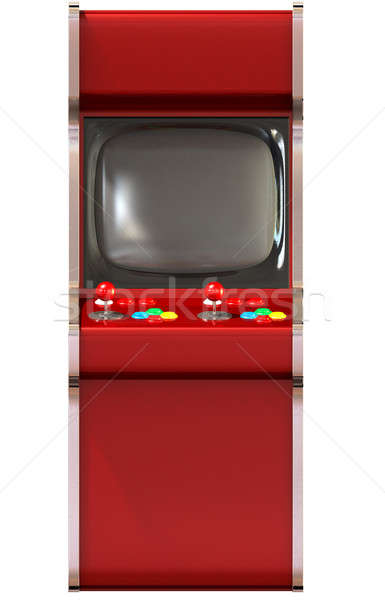 Arcade Game Machine Unbranded Stock photo © albund
