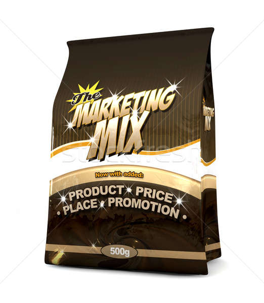 The Marketing Mix - The Four P's Stock photo © albund