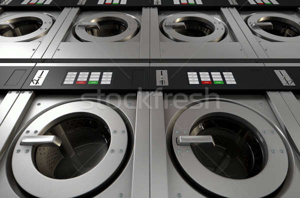 Industrial Washing Machine Stock photo © albund