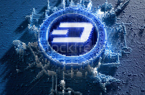 Pixel Dash Concept Stock photo © albund