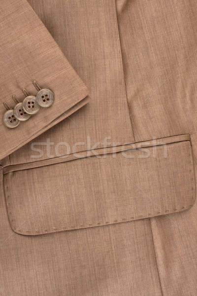 Pocket and sleeve jacket close-up Stock photo © alekleks
