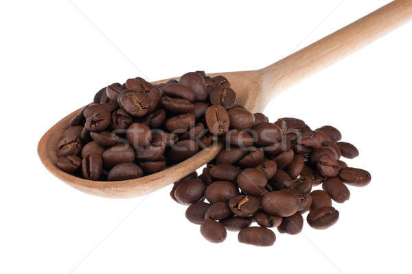 Wooden spoon with coffee  Stock photo © alekleks
