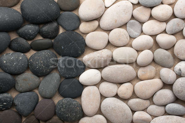 Black and white stones Stock photo © alekleks