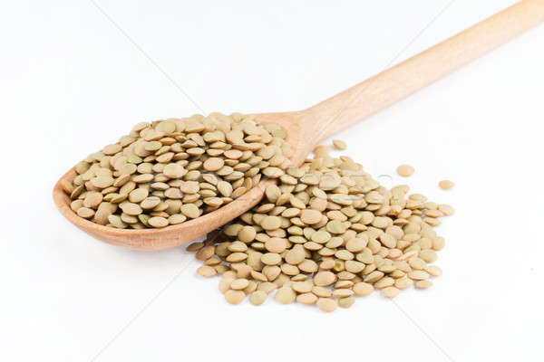lentils in a wooden spoon  Stock photo © alekleks