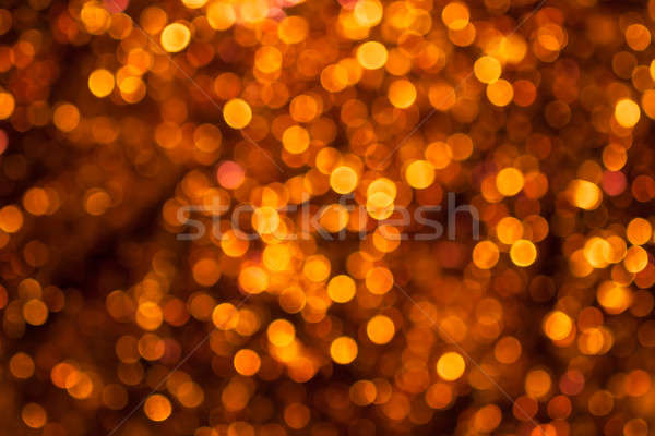 Boke of the yellow circles on a dark background Stock photo © alekleks