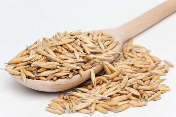 oat  with a wooden spoon  Stock photo © alekleks