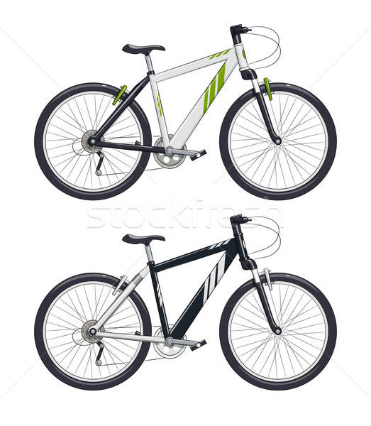 Stock photo: Mountain bike. Sport becycle