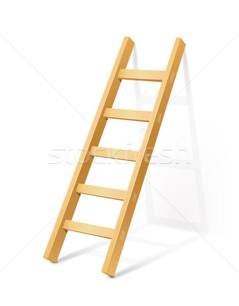 wooden step ladder Stock photo © Aleksangel