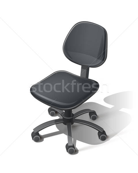 Black office chair Stock photo © Aleksangel